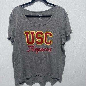 USC Trojans Gray Red Yellow T-shirt Size X Large